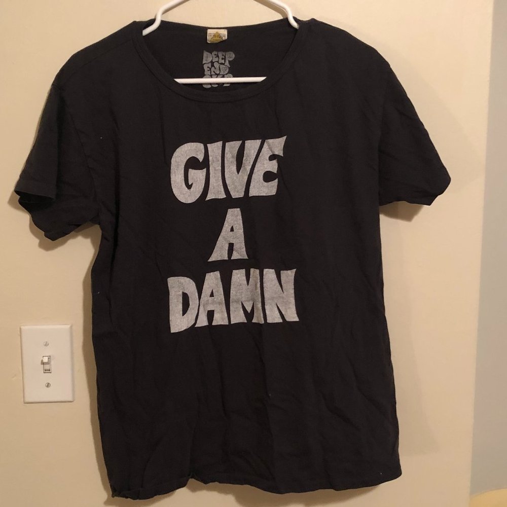 Retro Give A Damn Shirt from the Deep End Club